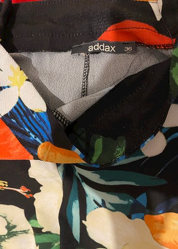 Addax Desenli Mini pantolon - Görsel 2