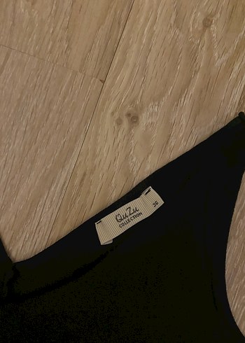 Kadın Siyah V Yakalı Basic Atlet - Görsel 4