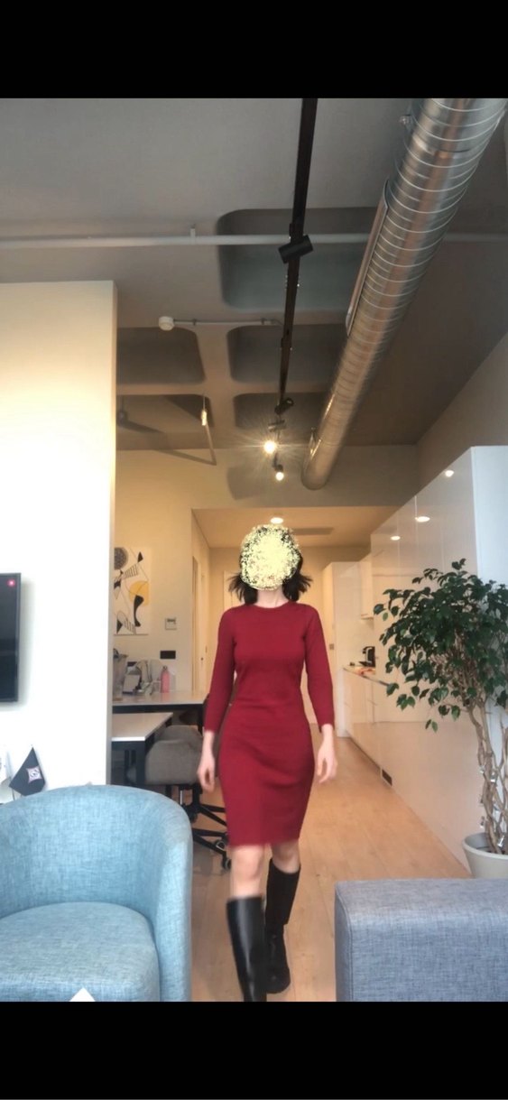 Mango Triko Midi Elbise - Görsel 4