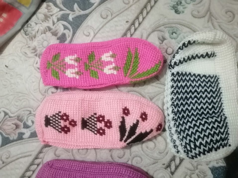 Tunus işi kadın patik - Görsel 3