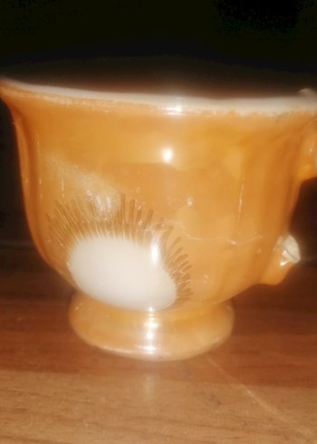 Bej Renkli Seramik Kahve Fincanı Takımı - Görsel 5