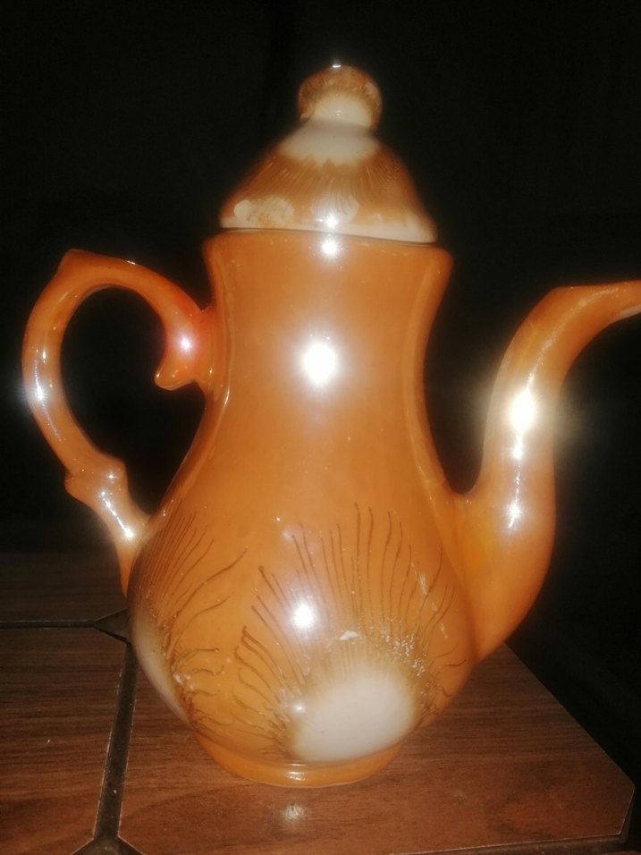 Bej Renkli Seramik Kahve Fincanı Takımı - Görsel 2