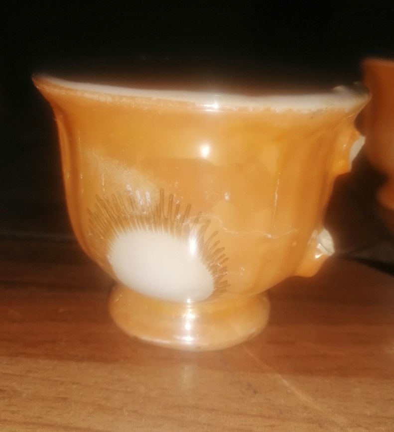 Bej Renkli Seramik Kahve Fincanı Takımı - Görsel 5