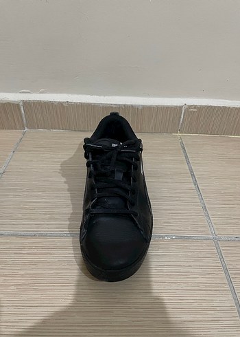 Siyah Puma Bağcıklı Kadın Spor Ayakkabı - Görsel 3