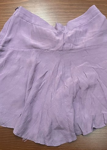 Lila mini şort etek - Görsel 2