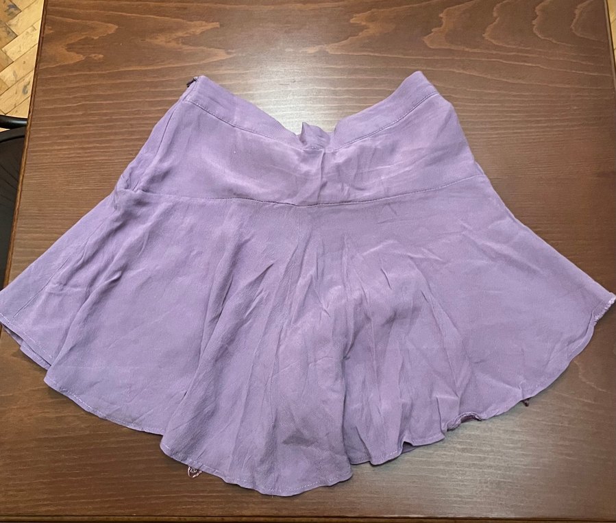 Lila mini şort etek - Görsel 3