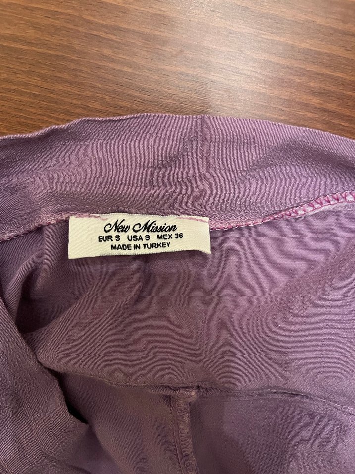 Lila mini şort etek - Görsel 5