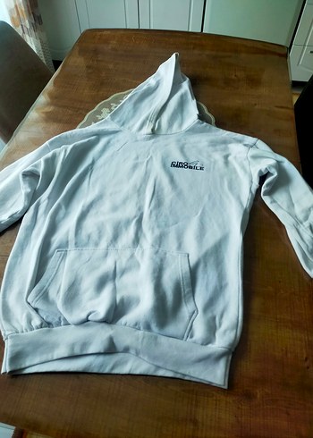 Erkek Beyaz uzun Kollu sweatshirt. - Görsel 2