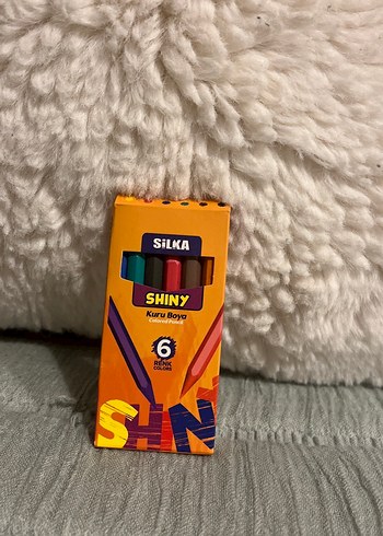 Silka Parlak 6 Renk Kuru Boya - Görsel 2