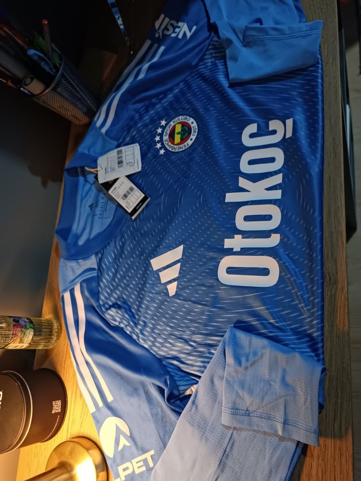 ORİJİNAL FENERBAHÇE MAVİ KALECİ MAÇ FORMASI - Görsel 4