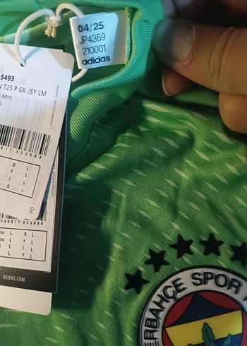 ORİJİNAL FENERBAHÇE YEŞİL KALECİ MAÇ FORMASI - Görsel 4