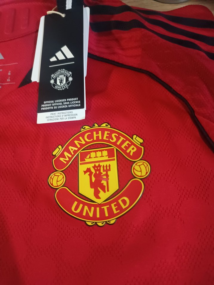 ORİJİNAL MANCHESTER UNİTED AUTHENTİC MAÇ FORMASI - Görsel 4