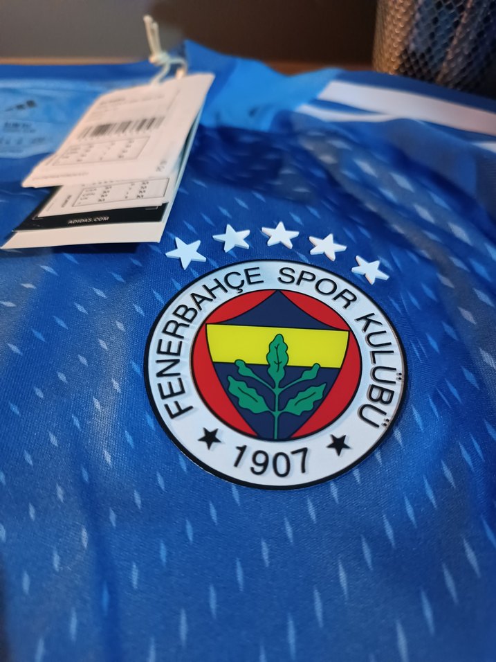 ORİJİNAL FENERBAHÇE MAVİ KALECİ MAÇ FORMASI - Görsel 3