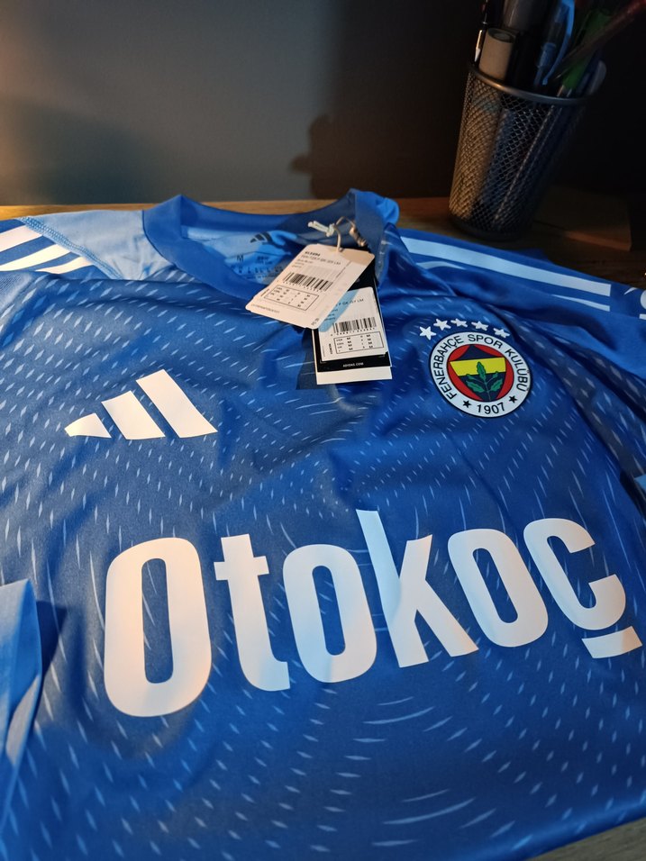 ORİJİNAL FENERBAHÇE MAVİ KALECİ MAÇ FORMASI - Görsel 5