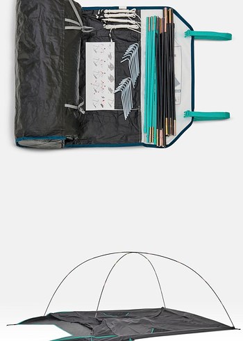 Decathlon 3 Kişilik Kamp Çadırı - Görsel 6