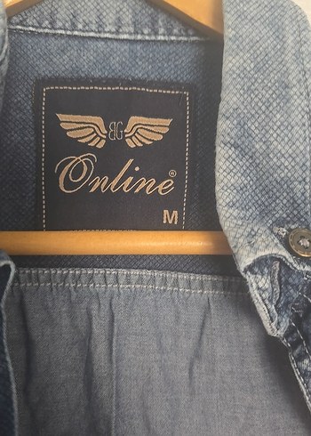 Erkek Denim Gömlek - Görsel 2