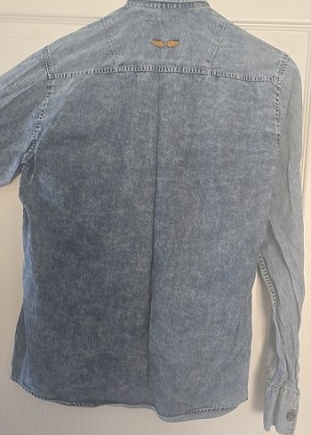 Erkek Denim Gömlek - Görsel 3