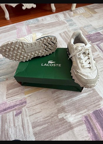 orjinal Lacoste Beyaz Erkek Spor Ayakkabı 40 no - Görsel 4