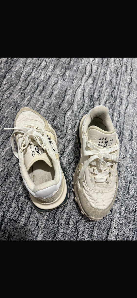 orjinal Lacoste Beyaz Erkek Spor Ayakkabı 40 no - Görsel 5