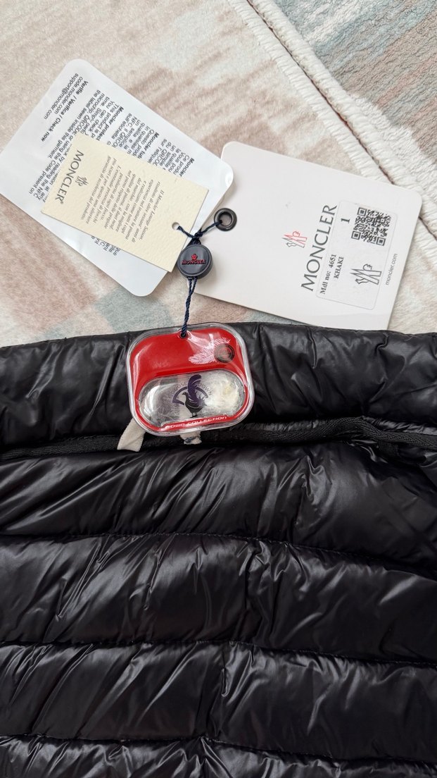 m beden moncler kaz tüyü mont - Görsel 2