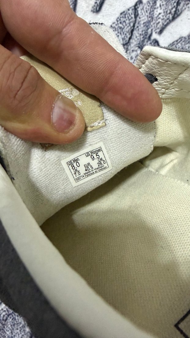 orjinal vans trendyoldan alınma 40.5 numara hatasız tertemiz - Görsel 2