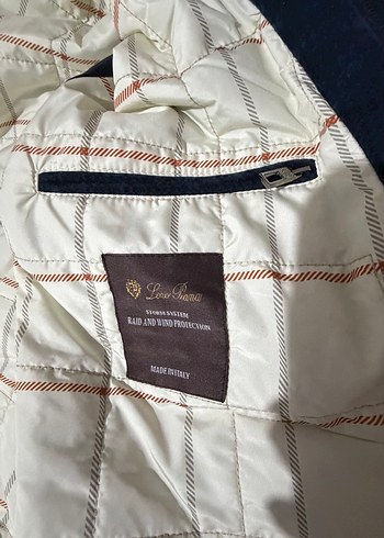 lacivert XXL beden loro piana kaşe mont ceket sıfır ürün - Görsel 10