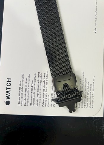 Apple Watch Akıllı Saat Kayışı titanyum - Görsel 4