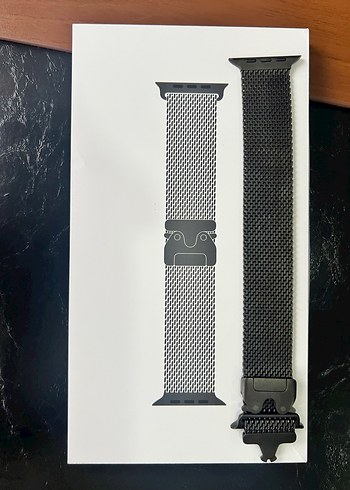 Apple Watch Akıllı Saat Kayışı titanyum - Görsel 7