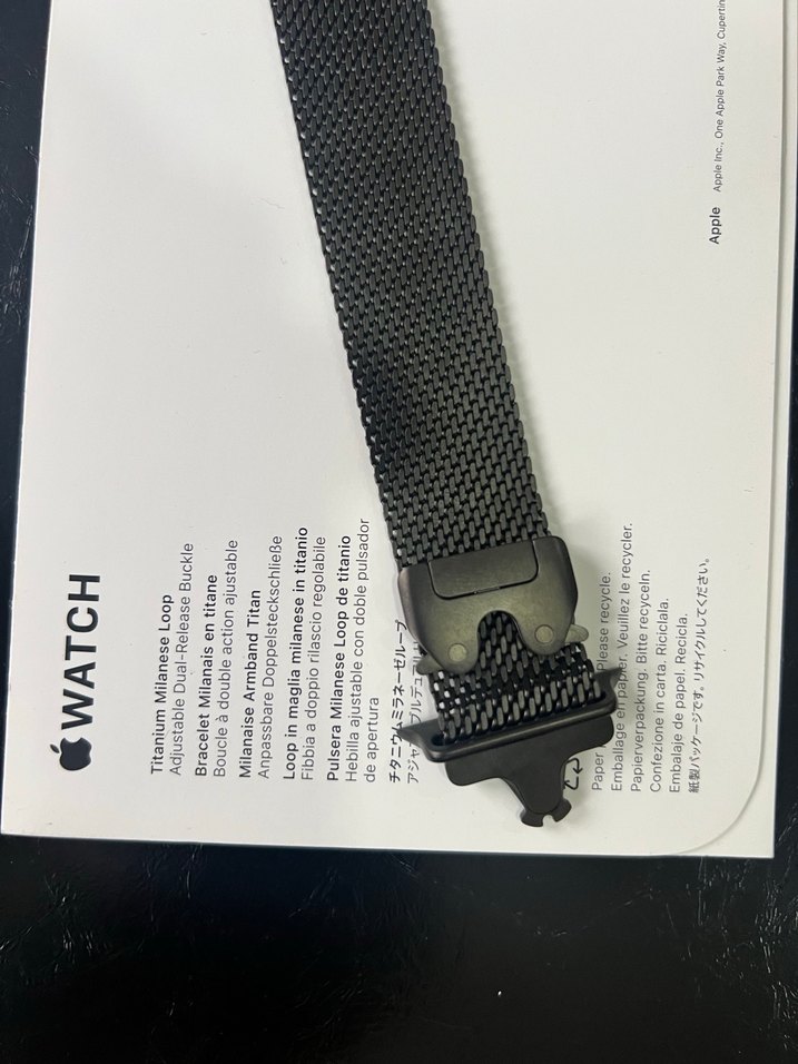 Apple Watch Akıllı Saat Kayışı titanyum - Görsel 4