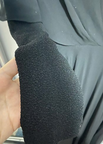 Siyah şık abiye - Görsel 2