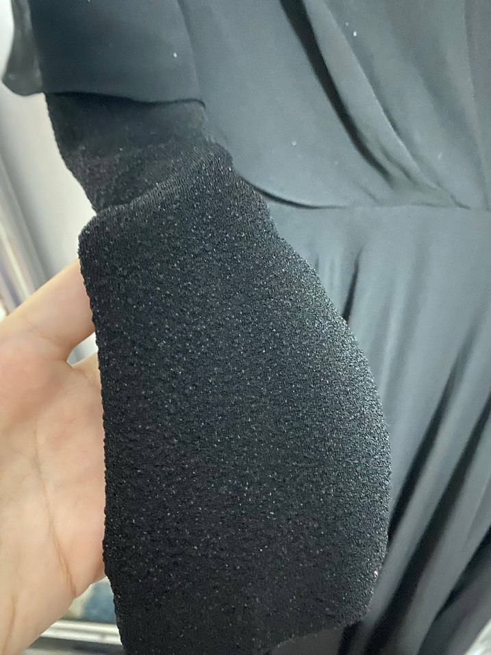 Siyah şık abiye - Görsel 2