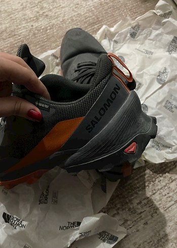 Siyah Bağcıklı SALOMON  Erkek Spor Ayakkabı - Görsel 2