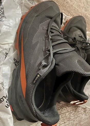 Siyah Bağcıklı SALOMON  Erkek Spor Ayakkabı - Görsel 3
