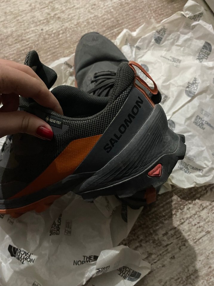 Siyah Bağcıklı SALOMON  Erkek Spor Ayakkabı - Görsel 2