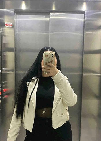 Siyah Elastik Sentetik Saç Uzantısı - Görsel 3