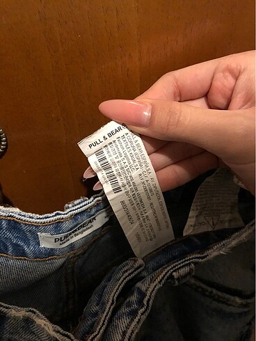 34 Beden mavi Renk Pull&Bear Pantolon