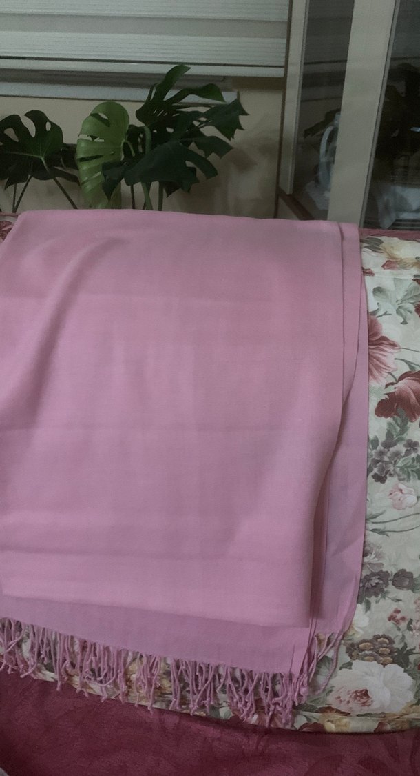 Pembe Bohem Kadın Şal - Görsel 2