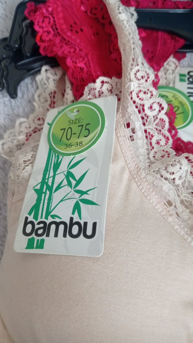 Kırmızı Bohem Dantel Detaylı Mini Sütyen - Görsel 3