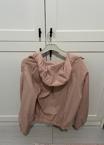 Zara kids 13-14 yaş Pembe Mini Fermuarlı Spor Ceket - Görsel 4