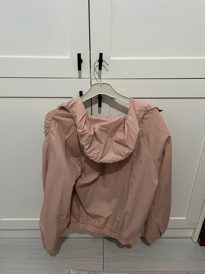 Zara kids 13-14 yaş Pembe Mini Fermuarlı Spor Ceket - Görsel 4