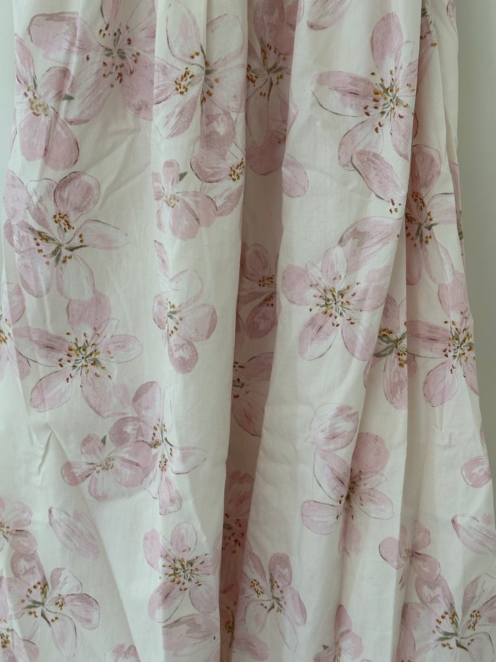 Pembe Midi Pamuk kadın Elbise - Görsel 3