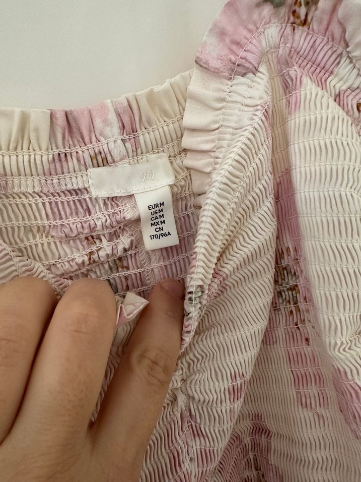 Pembe Midi Pamuk kadın Elbise - Görsel 4