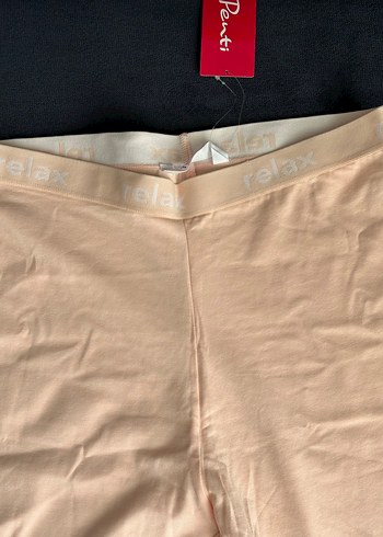 Kadın açık pembe ince Tayt - Görsel 3