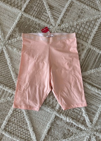 Kadın açık pembe ince Tayt - Görsel 4