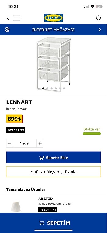 ikea lennart keson