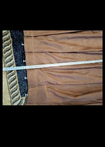 Kahverengi Pileli Fon Perde 4 kanat - Görsel 4