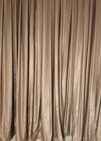 Kahverengi Pileli Fon Perde 4 kanat - Görsel 12