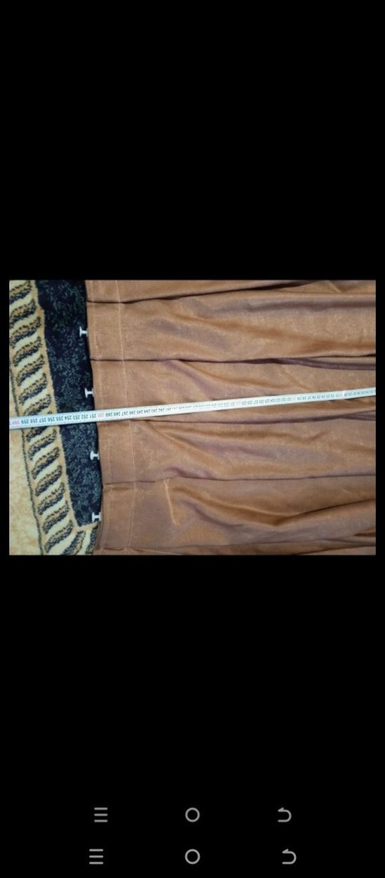 Kahverengi Pileli Fon Perde 4 kanat - Görsel 4