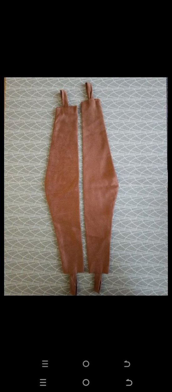 Kahverengi Pileli Fon Perde 4 kanat - Görsel 2