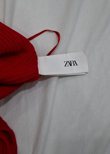 Kırmızı Pilili İnce Askılı body - Görsel 3